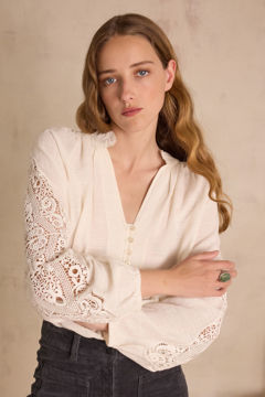Picture of 100% COTTON SIMONE BLOUSE